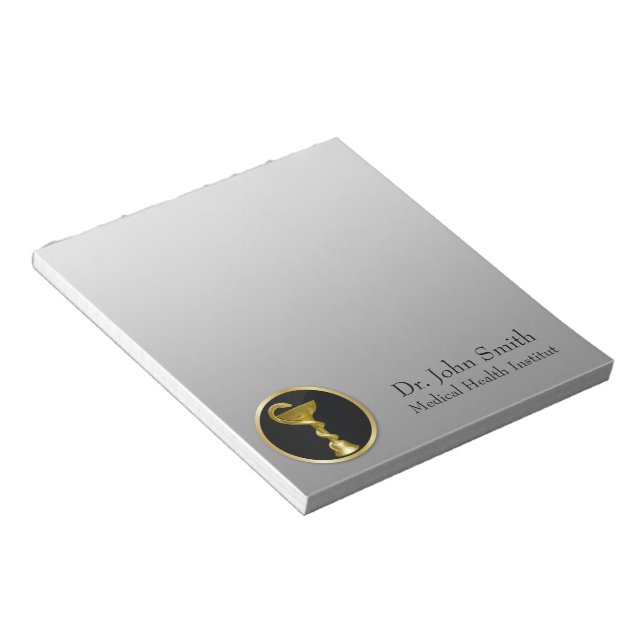 Bloc-note Professionnel Médicale Hygieia Bowl Gold (Incliné)