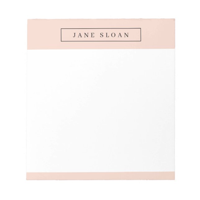 Bloc-note Professionnel moderne (Devant)