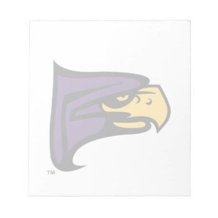 Bloc-note Profil de la mascotte Hawk du Hunter College