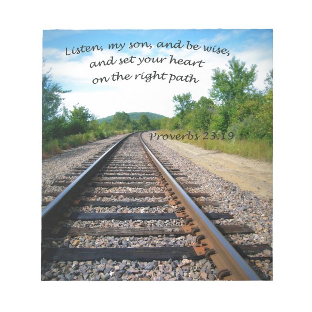 Bloc-note Proverbes 23:19 (Devant)