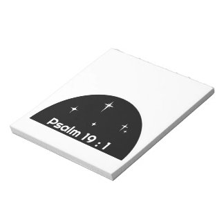 Bloc-note " Psaume 19:1 "