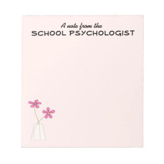 Bloc-note Psychologue Scolaire Note Pad (Petit)