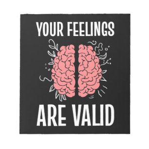 Bloc-note Psychologue Vos Sentiments Sont Valables