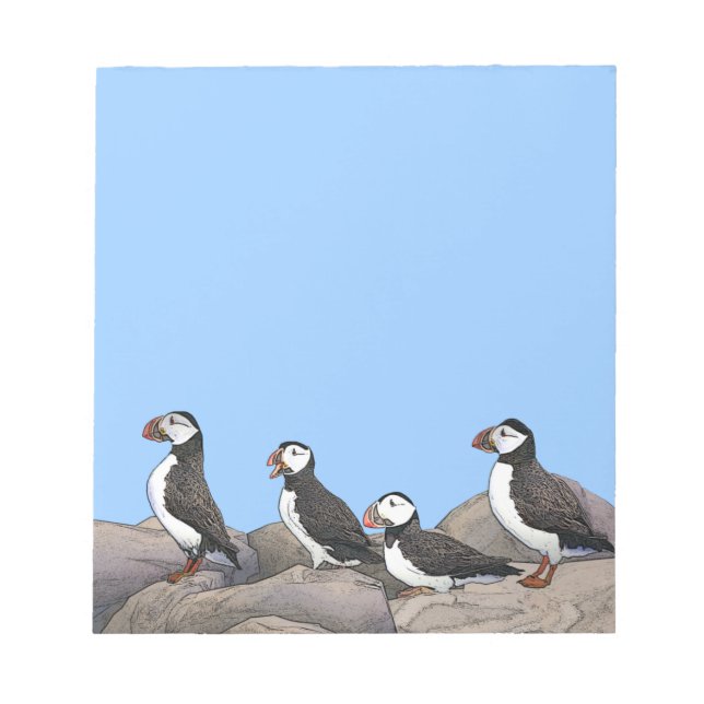 Bloc-note Puffins de l'Atlantique (Devant)