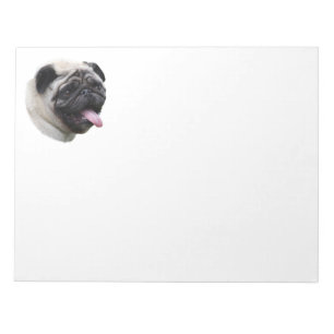 Bloc-note Pug dog pet photo