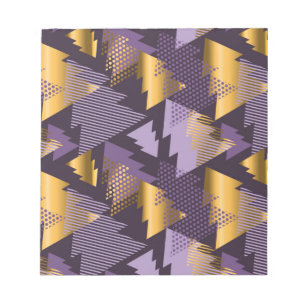 Bloc-note purple christmas trees