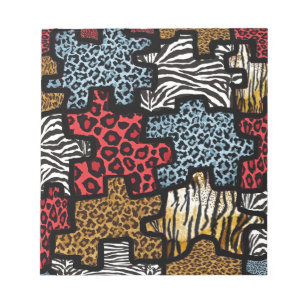 Bloc-note Puzzle Rockabilly Impression Animale RAB