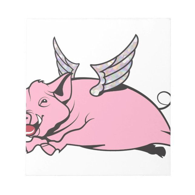 Bloc-note quand les porcs volent (Devant)