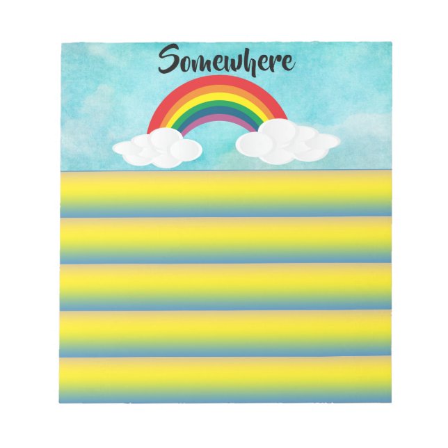 Bloc-note Quelque part (Devant)