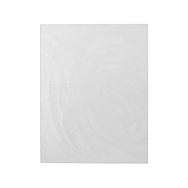 Bloc-note Rainy Sky Grey Swirl (Tourné)