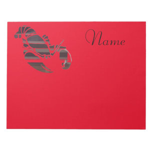 Bloc-note Red Maine Lobsters Thunder_Cove