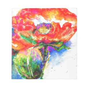 Bloc-note Red Solar Poppy