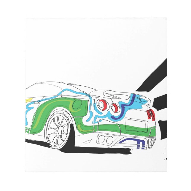 Bloc-note Redlights (Devant)