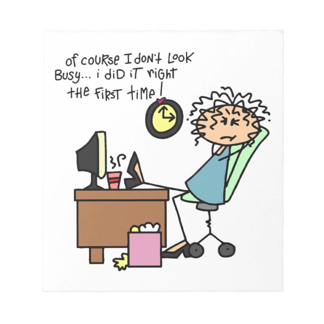 Bloc-note Redressez la première fois l'humour (Devant)