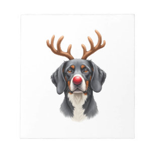 Bloc-note Renne Grand Danois Noël Grand Danois Chien Maman D