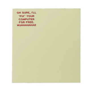 Bloc-note Réparez Votre Ordinateur Gratuitement ?