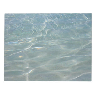 Bloc-note Résumé d'eau des Caraïbes Bleu Nature