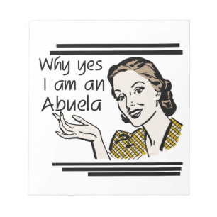 Bloc-note Retro Abuela Gits