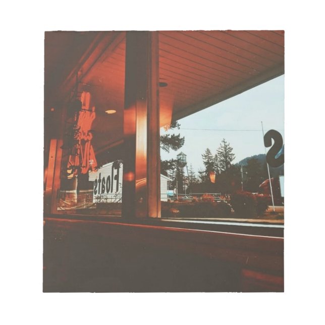Bloc-note Retro Diner dans le Pacifique Nord-Ouest (Devant)