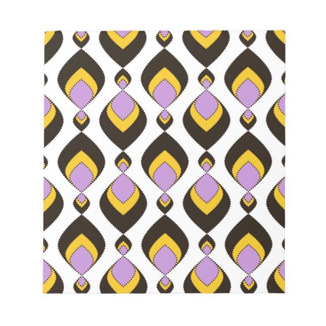 Bloc-note Retro, ornement rétro (Devant)