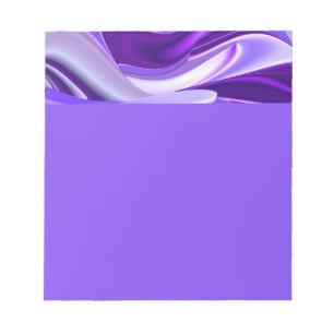 Bloc-note Rêves arc-en-ciel à fleurs violettes