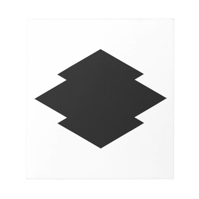 Bloc-note Rhombic pine bark (Devant)