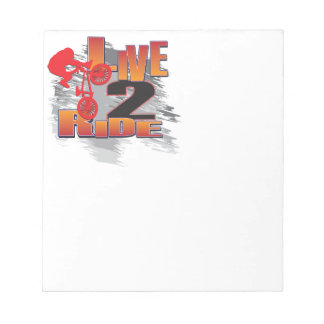 Bloc-note Ride 2 Vélo BMX Live