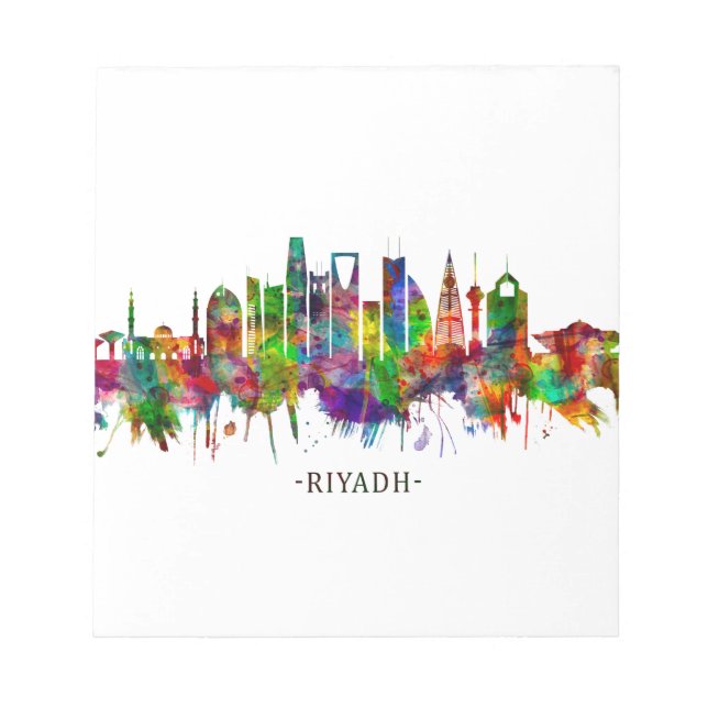 Bloc-note Riyadh Arabie Saoudite Skyline (Devant)