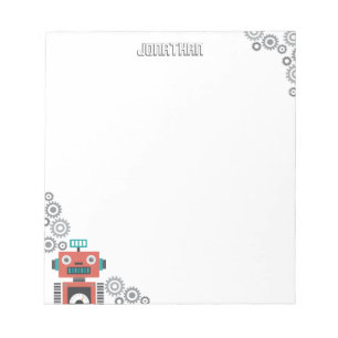 Bloc-note Robot de jouets