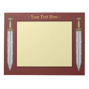 Bloc-note Roman Gladius