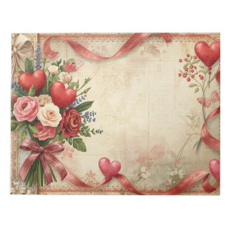 Bloc-note romantique