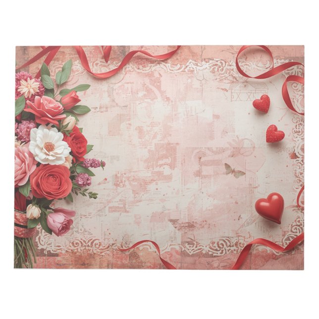 Bloc-note romantique (Devant)