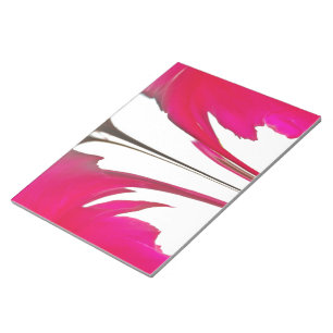 Bloc-note Rose Abstrait Magenta Chic : Art de peinture qui d