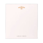 Rose Gold Cute Bee Rose Nature Personnalisée