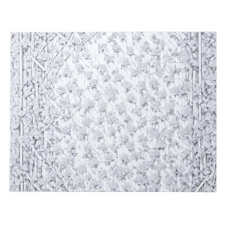 Bloc-note Roses blanches B