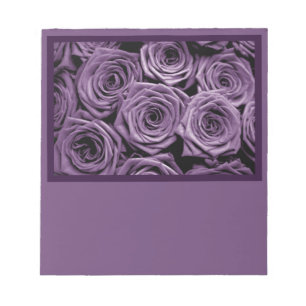 Bloc-note Roses violets