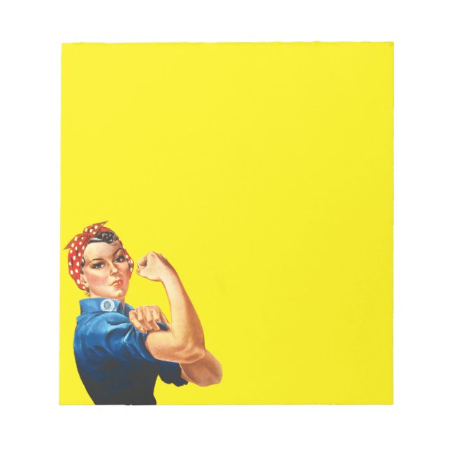 Bloc-note Rosie la riveuse (Devant)