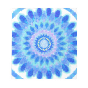 Bloc-note Roue à eau bleue