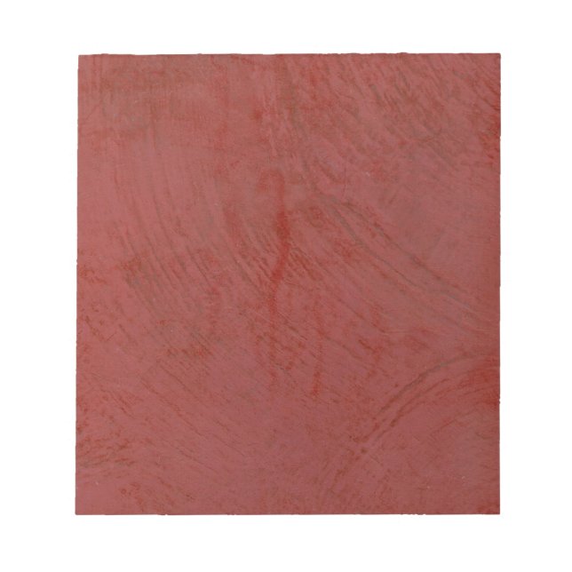 Bloc-note Rouge solide (Devant)