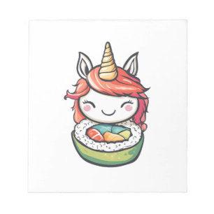 Bloc-note Rouleau de Sushi Licorne (1)