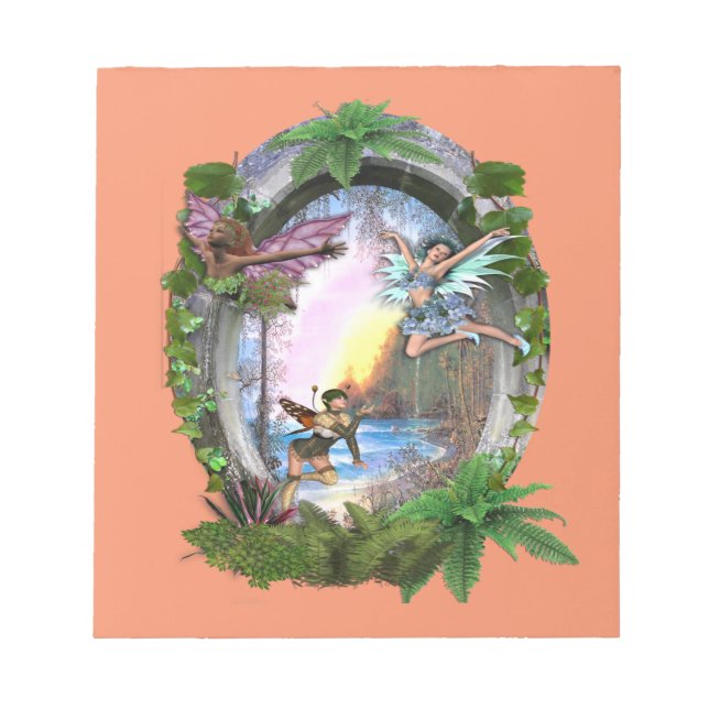 Bloc-note Royaume des fées (Devant)