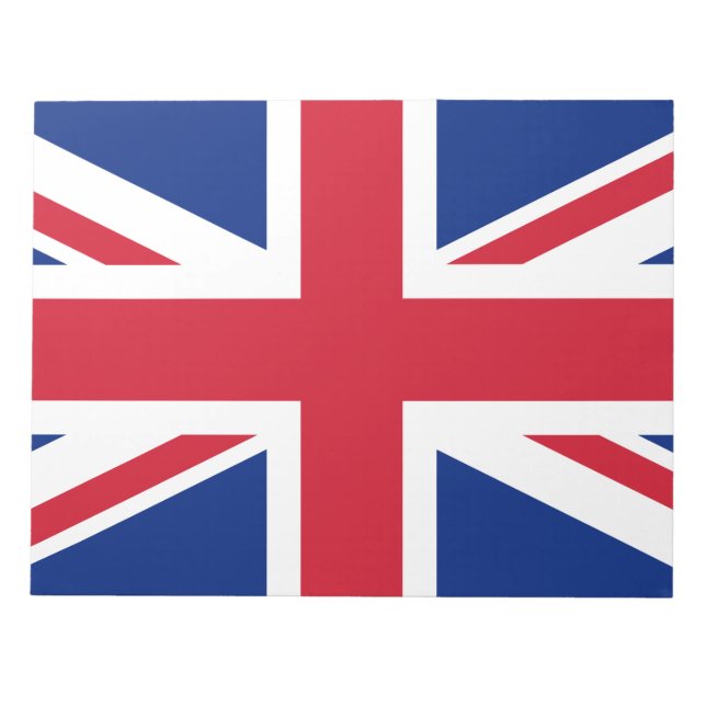 Bloc-note Royaume-Uni (British Flag) (Union Jack) (Royaume-U (Devant)