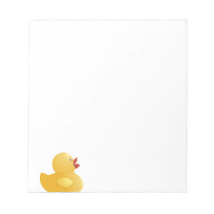 Bloc-note Rubberduck jaune