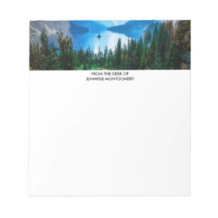 Bloc-note Rustic Country Mountains Nature Scène Photographie