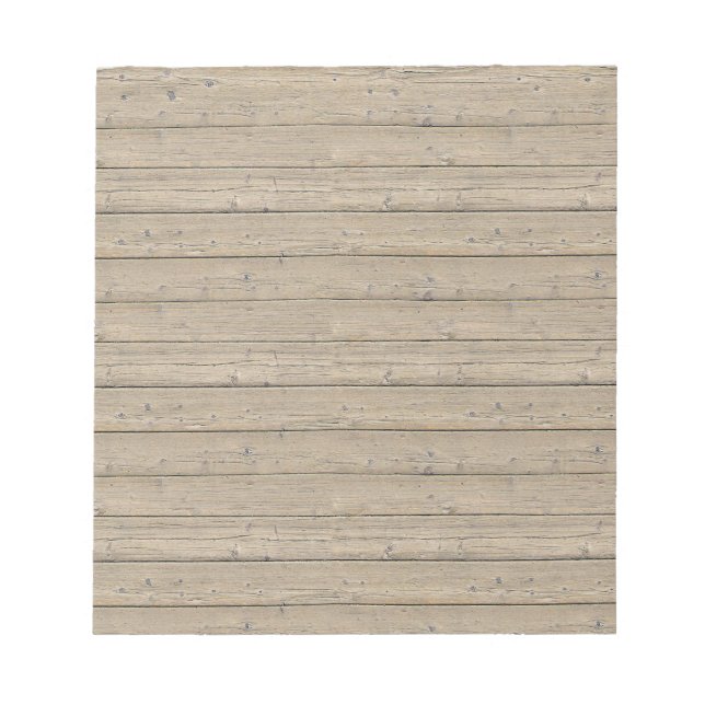 BLOC-NOTE RUSTIQUE, PAYS, BOIS VINTAGE DE GRILLE (Devant)