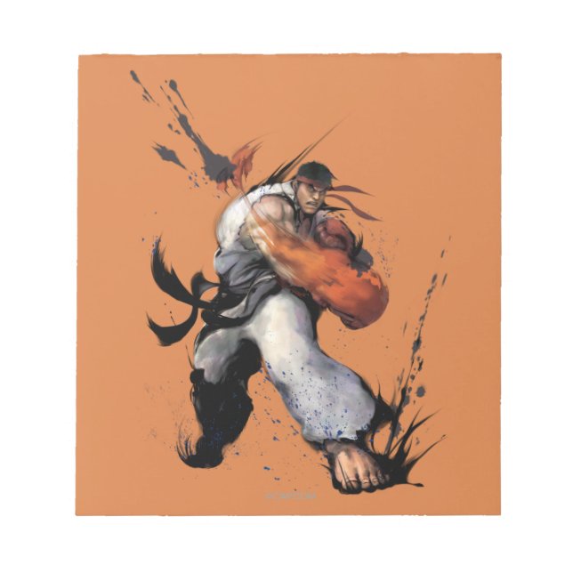 Bloc-note Ryu Punch (Devant)
