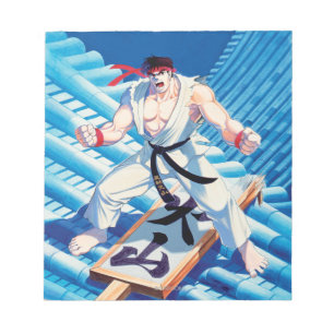 Bloc-note Ryu sur le toit
