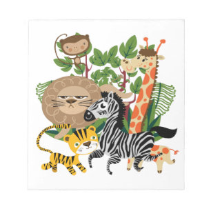 Bloc-note Safari animal