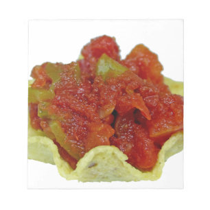 Bloc-note Salsa maison