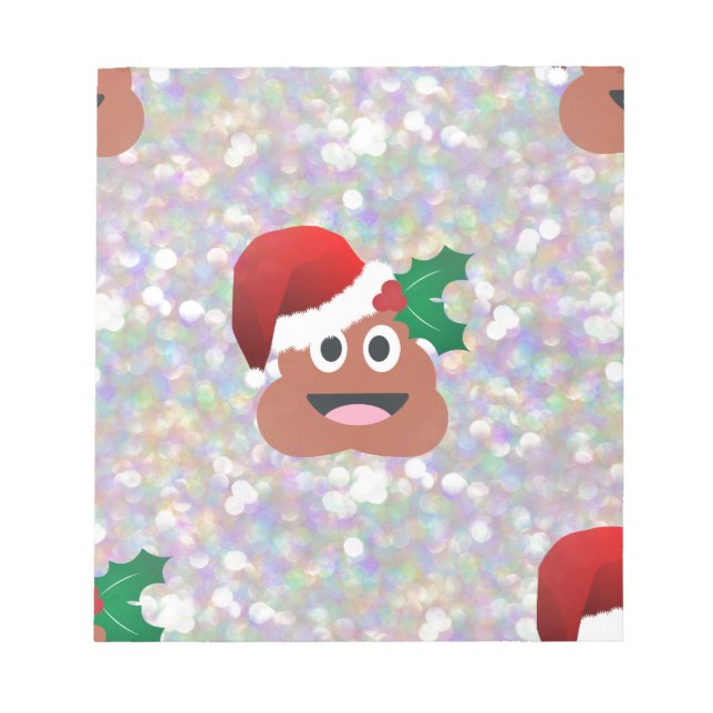 Bloc-note santa claus emoji (Devant)
